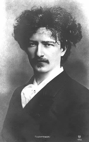 Young Paderewski Ignace Jan Paderewski (1860-1941)