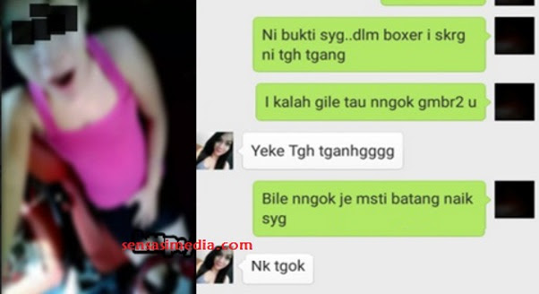 Gambar Dan Perbualan Melampau Wanita Berstatus Bini Orang Dengan Lelaki Hidung Belang Jadi Tular.