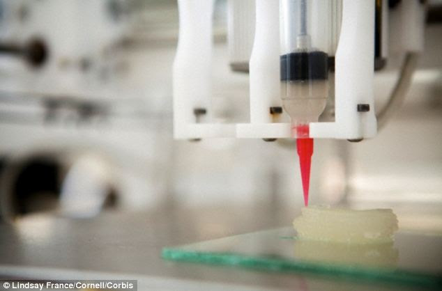 While most people do not have a sufficiently advanced 3D printer at home (stock image) that can handle piping silicon, the tool does, in theory, allow anyone to print out a sex toy of their own design