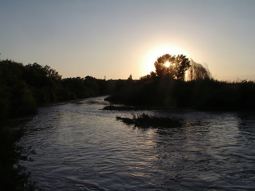 Atardecer en el Genil