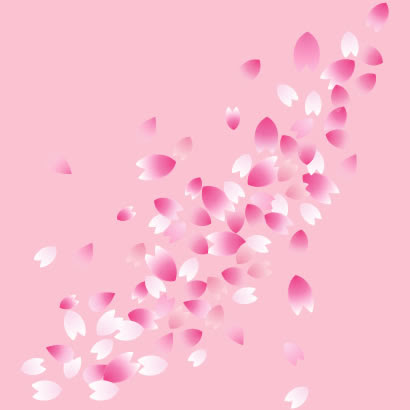 桜の花びら 桜吹雪のイラストai Eps ベクタークラブ イラストレーター素材が無料
