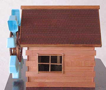 模型の水車小屋の作り方