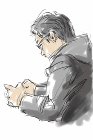 マイスター作 ゲームに熱中する人 気ままにイラスト ケロニクル