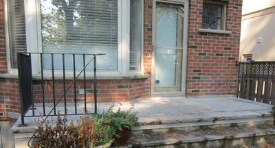 porch waterproofed with Tiledek