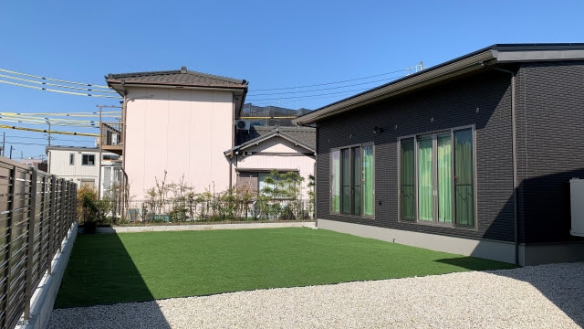 尾張旭市 一条工務店 新築外構工事 完成 外構 エクステリアなら尾張旭市の夢工房へ