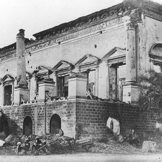 The Delhi Bank building