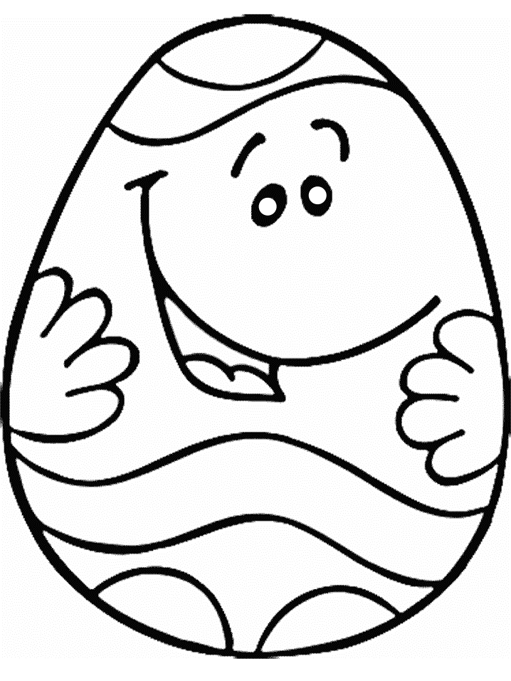 Download Easter Eggs Coloring Pages