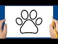 [Meilleure collection] dessin pattes de chat 112675-Dessin patte de chat couleur