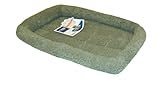 NAP Pet Bed Berber Bolster Pet Bed, Sage, 21-Inch by 30-Inch