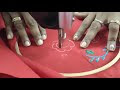 Machine embroidery(zig zag) Ranew Machine Class 10