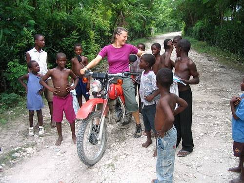 Esther, always drawing a crowd