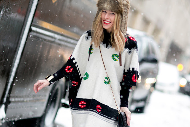 Неделя моды в Нью-Йорке AW14: street style. Часть VIII