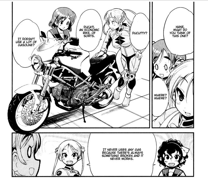 Things You Learn About Bikes While Reading Manga Motorcycles
