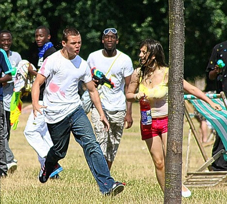 Water fight