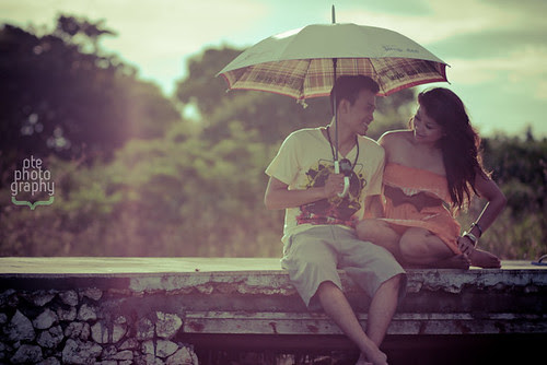 Umbrella Love by Wayan Parmana