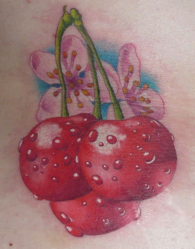 beach cake · Alahni's beach birthday cake · Cherry tattoo; ← Oldest photo