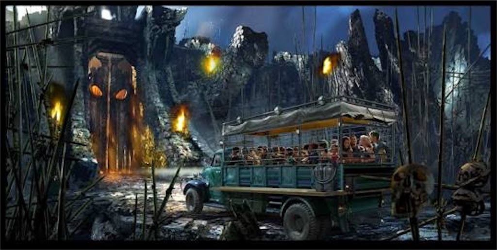 ユニバーサル オーランドに大型新アトラクション Skull Island Reign Of Kong 旅ラプきろく帳