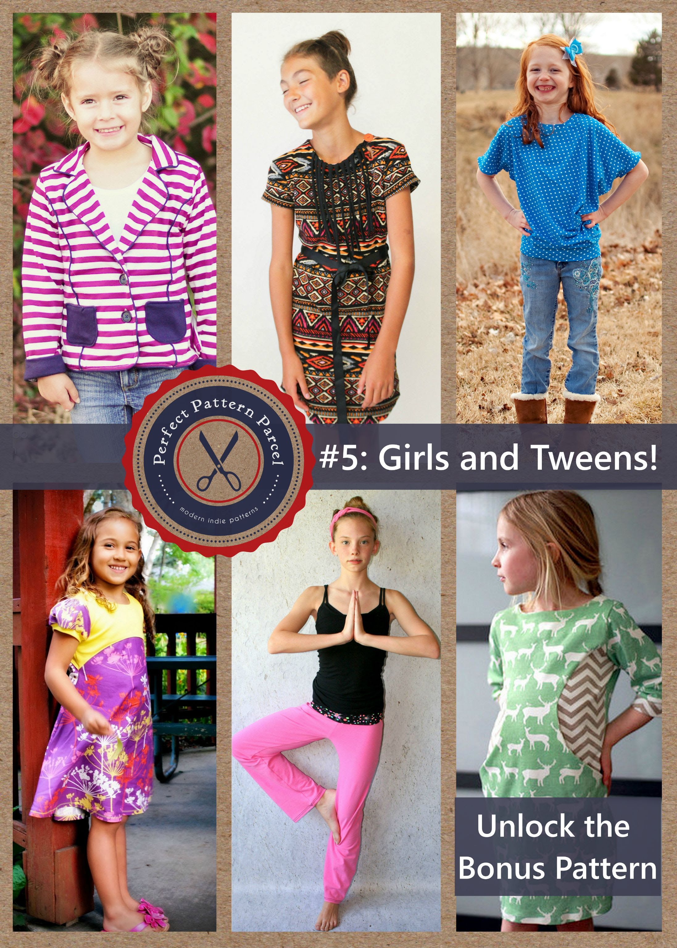 Pattern Parcel #5: Choose your own price and support DonorsChoose. Win/win!