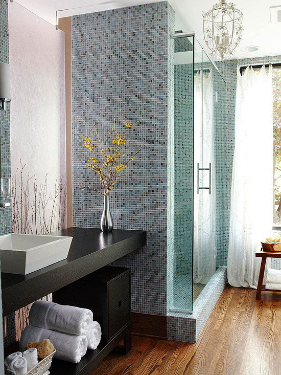 Small Bathroom Ideas: Contemporary-Style Baths