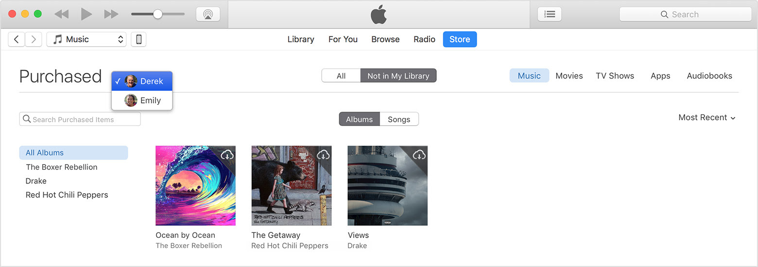 Share purchased content with Family Sharing - Apple Support