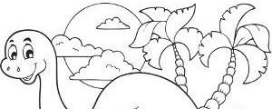 Free Printable Dinosaur Coloring Pages For Preschoolers