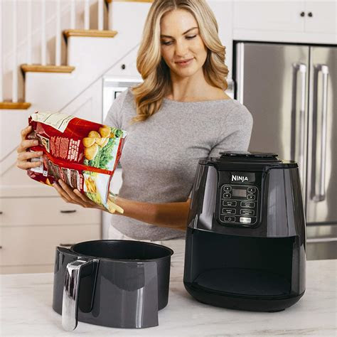 Bakes, roasts, air fry, reheat, dehydrates. Ninja Air Fryer- Black/Gray - Useful Tools Store