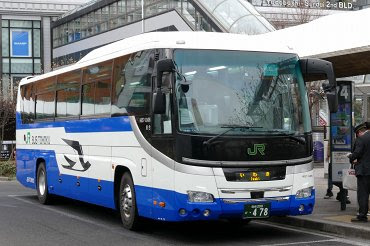 宮城発の長距離バス その1 Jrバス東北