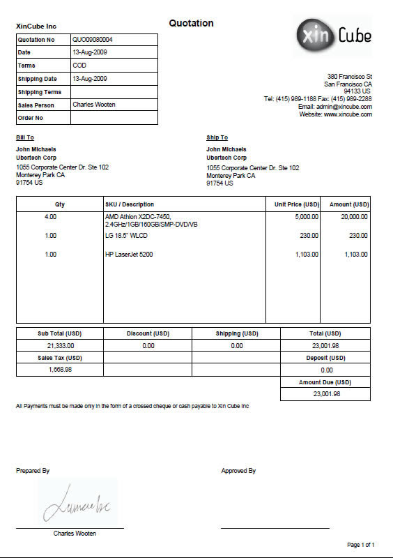 Quotation Software  Estimation Software