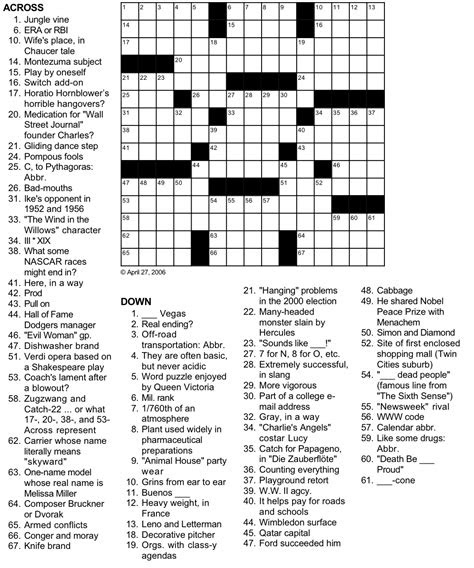Each crossword puzzle pdf file includes a puzzle grid, one or two definitions pages, . free printable crossword puzzles easy