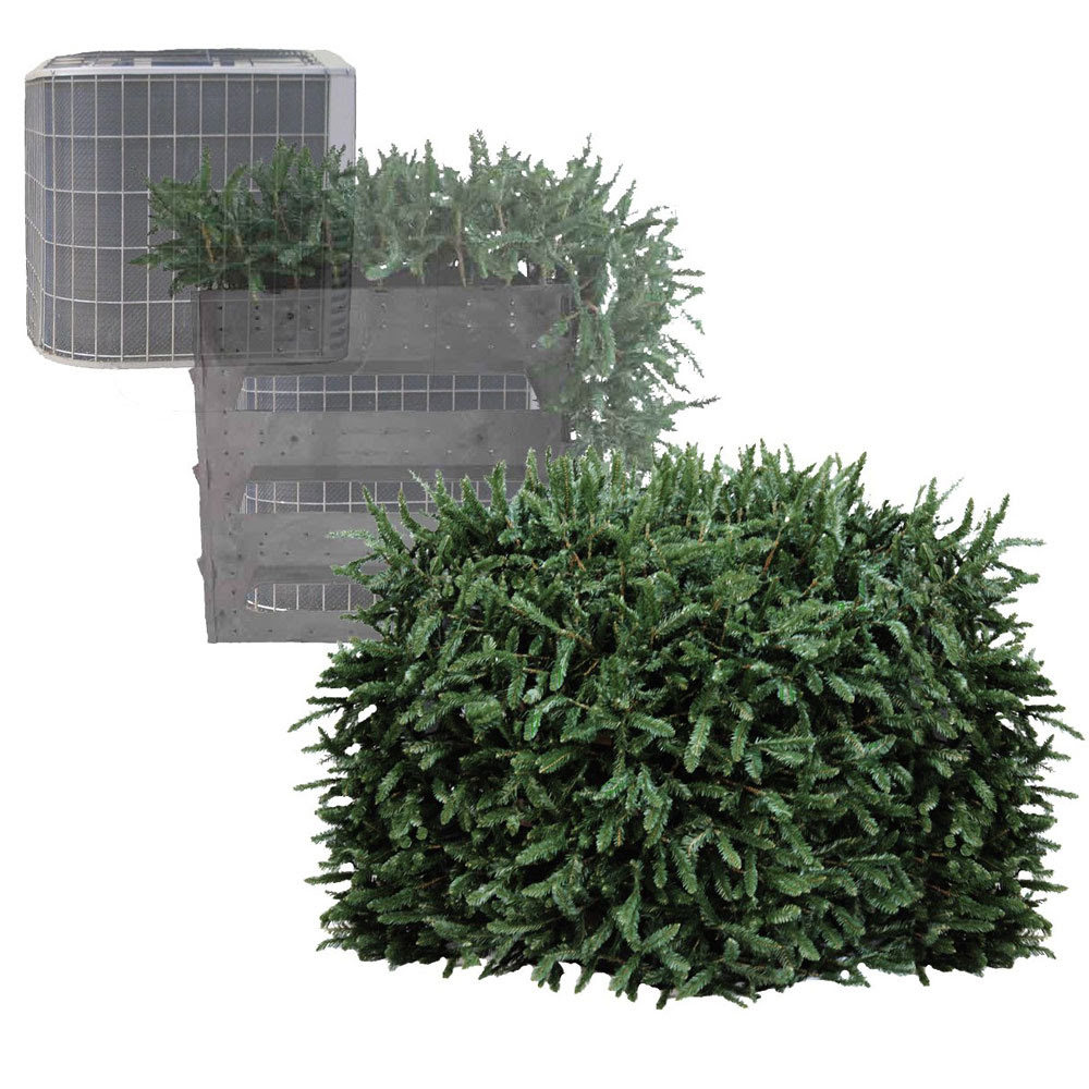 Faux Shrub Utility Cover - The Green Head