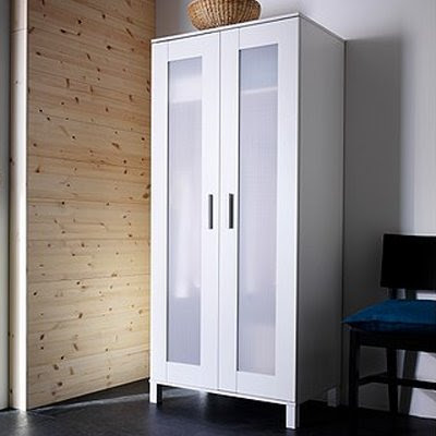 Ikea Aneboda Wardrobe Armoire White Sgkshglkd