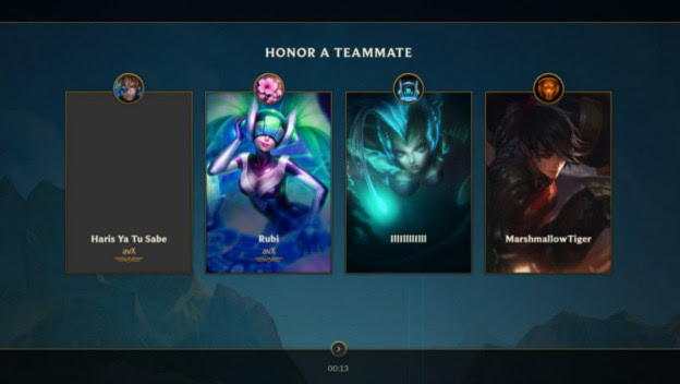 League Of Legends Updates Honor System Cheat Code Central