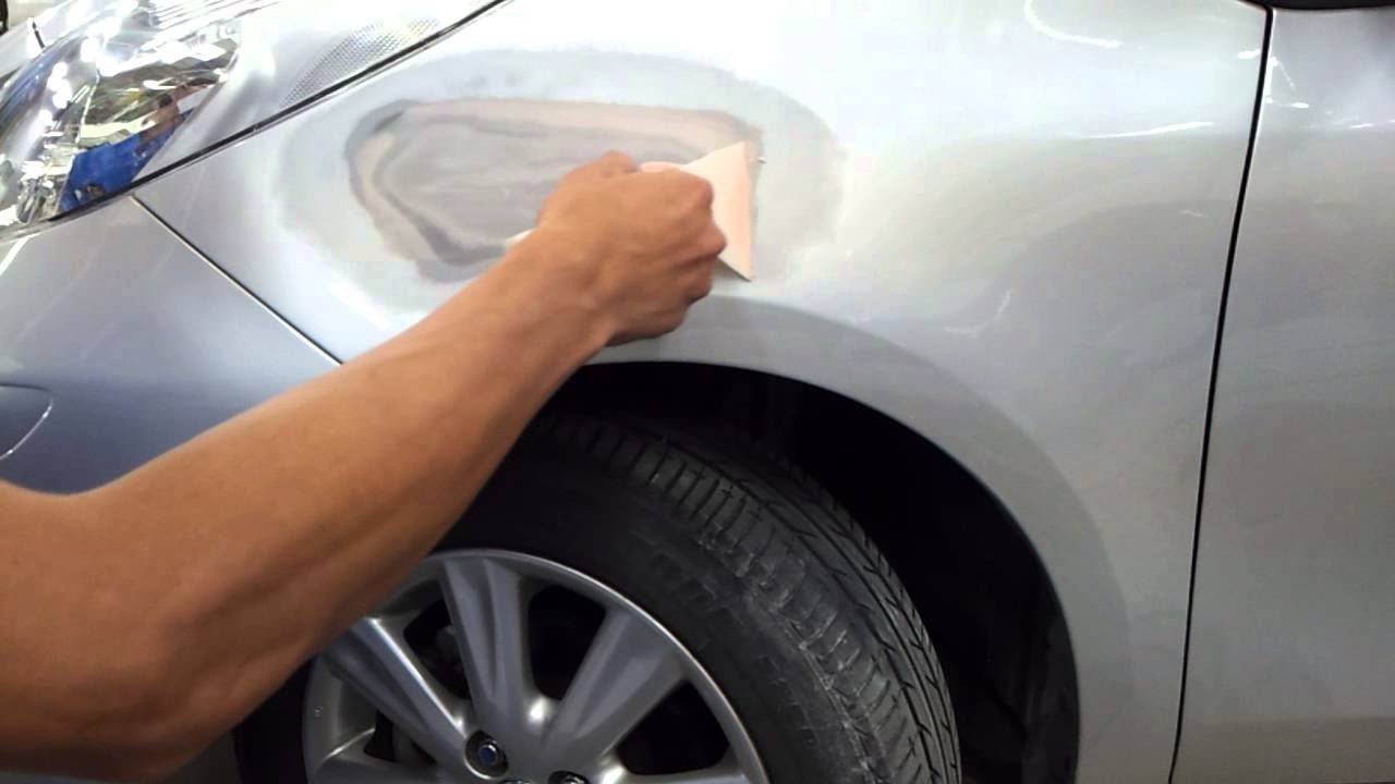車のボディの傷やへこみはdiy用のパテで直しちゃおう Izilook