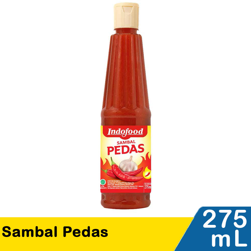 Indofood Sambal Pedas Btl 275Ml KlikIndomaret