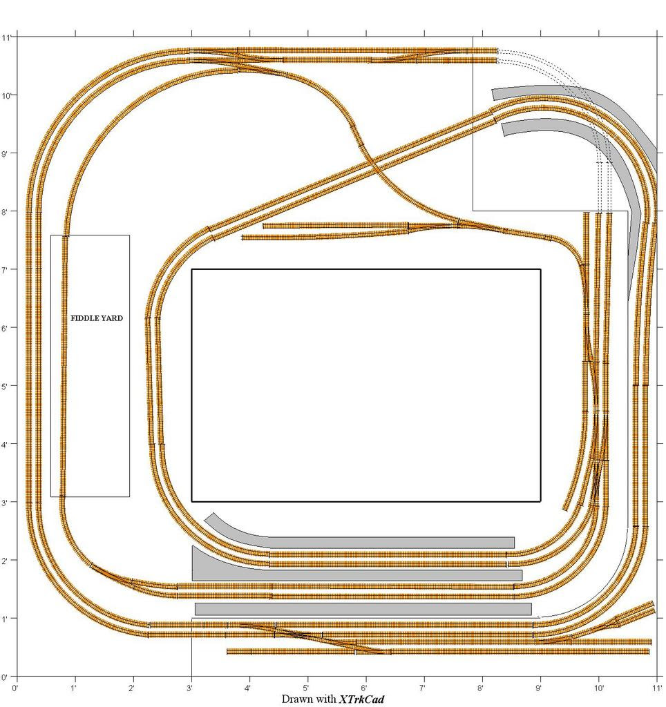 Model Railway Layout Design - XtrkCad
