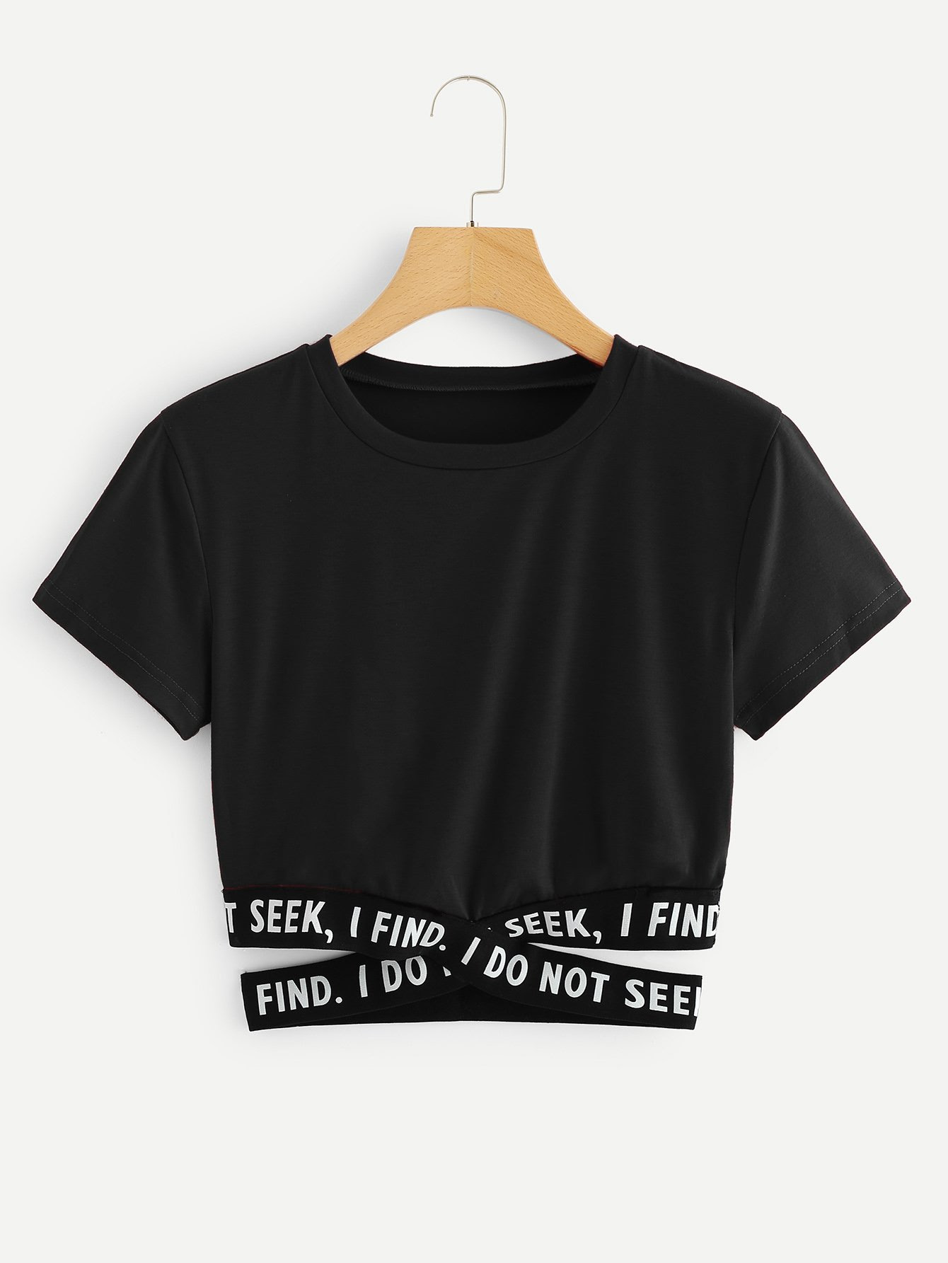 I Do Not Seek Graphic Tee Shein Usa