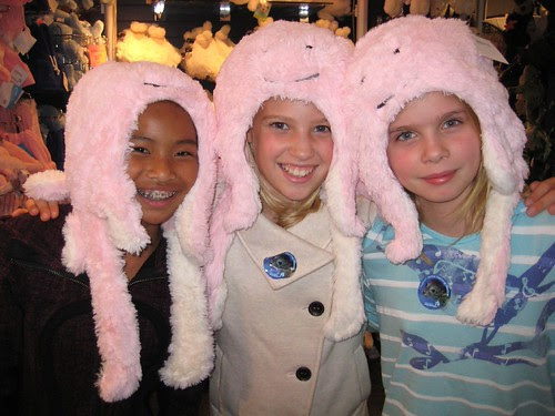 pink octopus girls