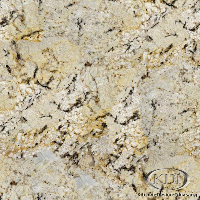 White Persa Granite Kitchen Countertop Ideas
