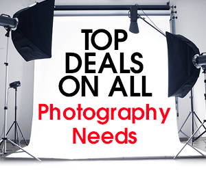 Top Deals on all Photography Needs