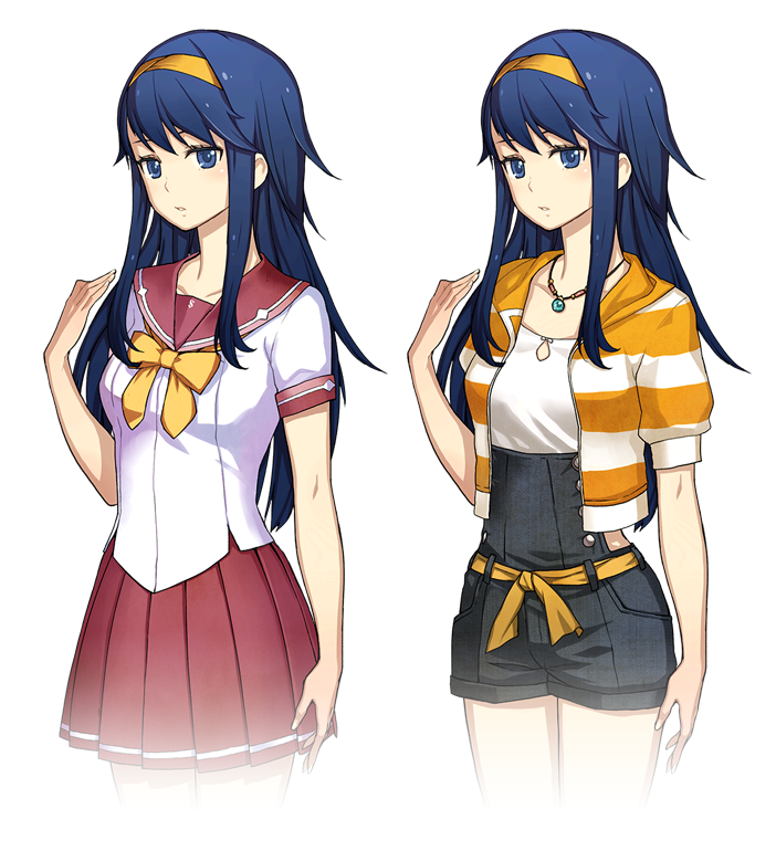 Yu No 在這世界盡頭詠唱愛的少女 5pb 重製版遊戲現世篇人物設計和聲優名單公開 Durant的創作 巴哈姆特
