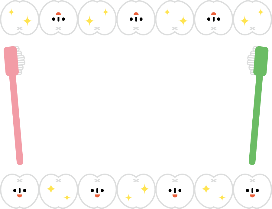 100 歯 イラスト フリー