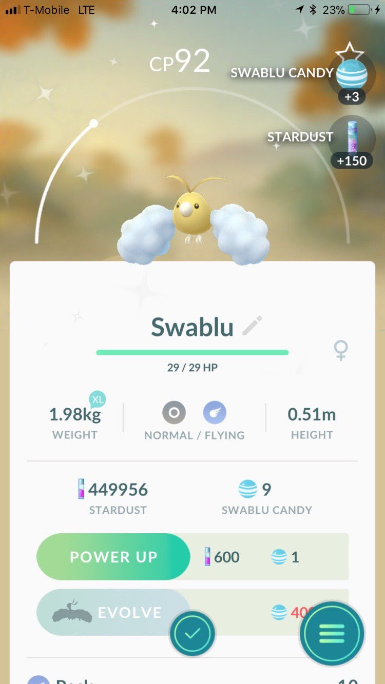 ポケモンgo速報 色違いの金チルットが実装 これは神々しくてすぐに欲しくなる ポケモンgo攻略まとめ速報