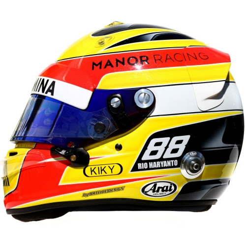 Molto giallo e un po' di rosso indonesiano per Haryanto