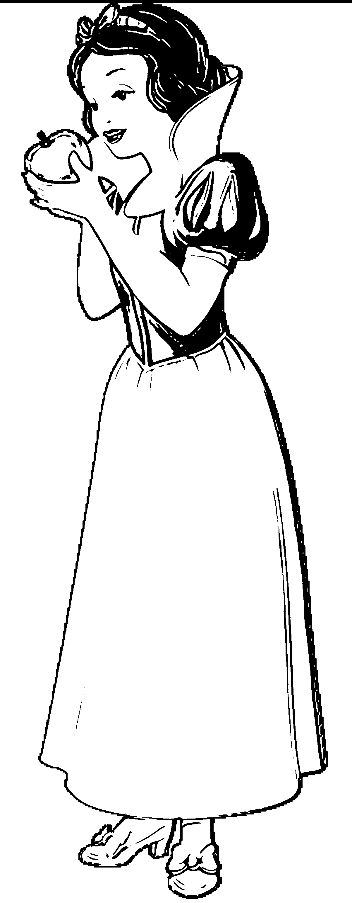 Disney Princess Coloring Pages Snow White