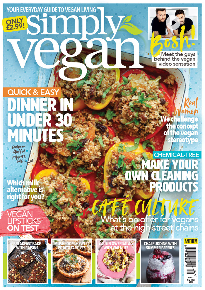 Introducing Simply Vegan - the brand new magazine for ...