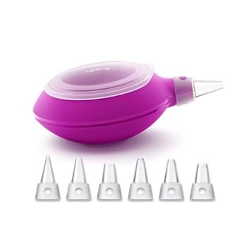 Lékué Decomax 6 douilles Silicone Fuchsia Lékué Decomax 6 douilles Silicone Fuchsia