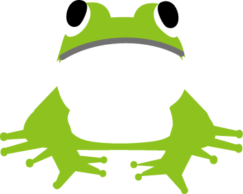 カエルのイラスト 無料イラスト
