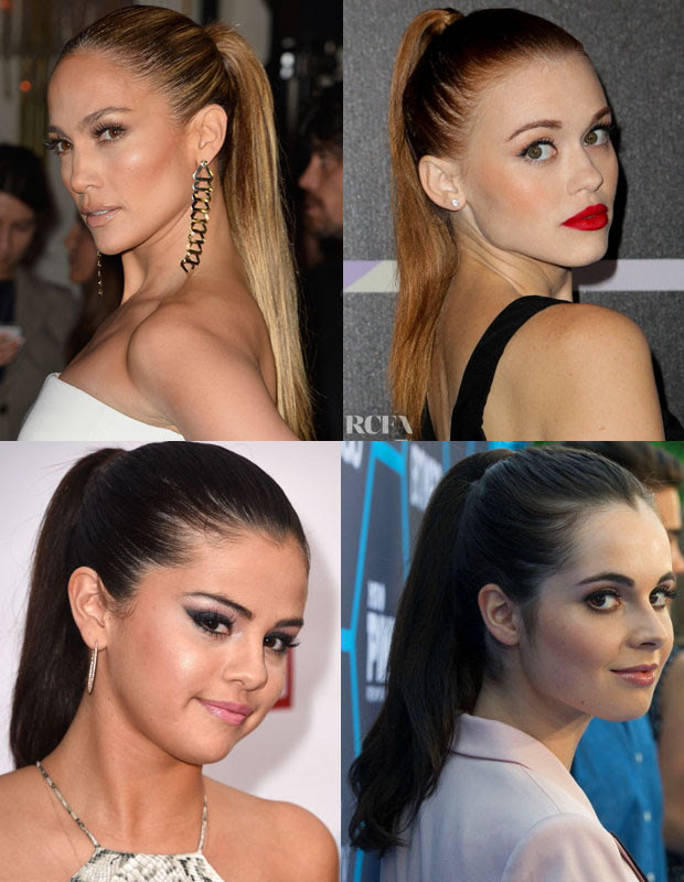 Beauty Trend Spotting Sleek Ponytails2
