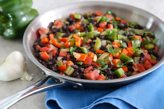 Black bean sofrito
