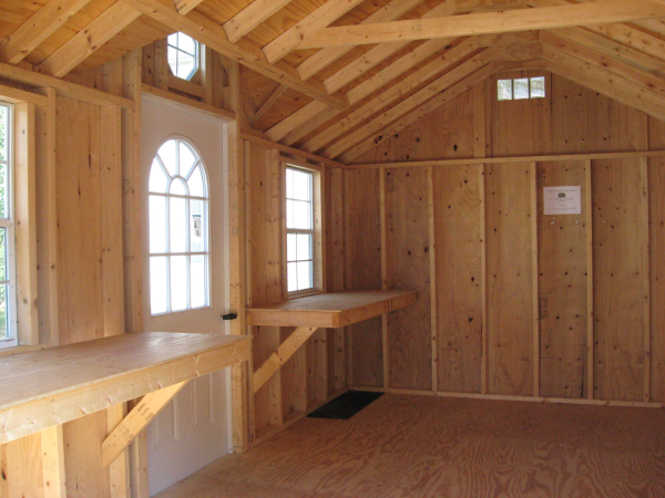 Garden Shed Interior : The Best Way To Landscape Around A Garden Shed